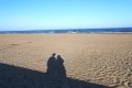 Strand Anfang April